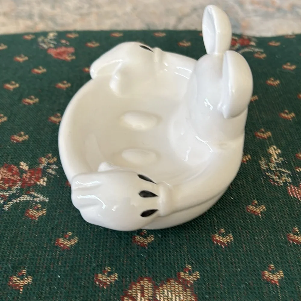 Disney vintage  kitchen Mickey soap dish ceramic 6“ x 4“